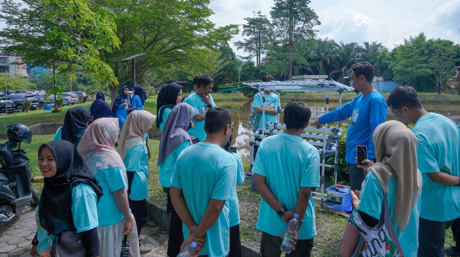 Cover Inovasi Ramah Lingkungan, PCR Terapkan Hidroponik Tenaga Surya di SLB