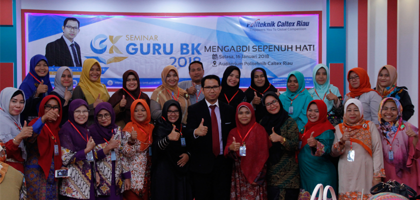 Cover Adakan Seminar Mengabdi Sepenuh Hati, PCR Undang Guru BK Se-Provinsi Riau