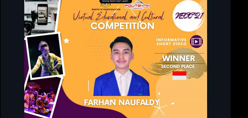 Cover Keren, Mahasiswa PCR Kembali Raih Prestasi Tingkat Internasional