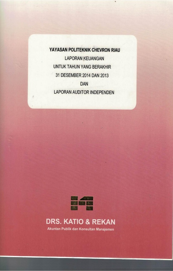 Cover Laporan Keuangan 2014