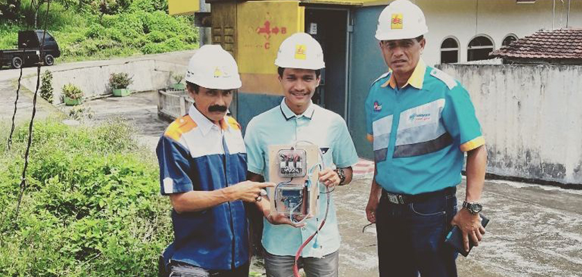 Cover Mahasiswa Kerja Praktek PCR Ciptakan Alat Pendeteksi Untuk PT.PLN (Persero)