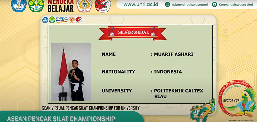 Cover Mahasiswa PCR Raih Medali Perak pada ASEAN Pencak Silat Championship for University Student