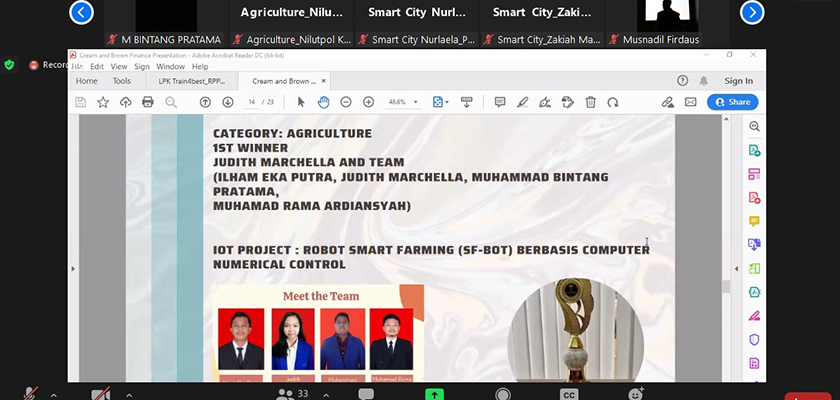 Cover Mahasiswa TET dan Telkom PCR Raih Juara 1 dan 2 IoT Creation Competition