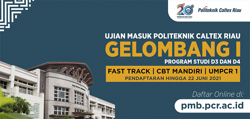 Cover PCR Buka 3 Jalur pada Penerimaan Mahasiswa Baru Gelombang Pertama 2021