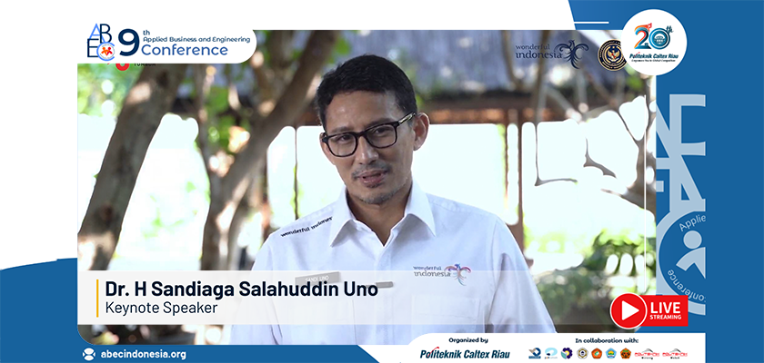 Cover PCR Hadirkan Sandiaga Uno sebagai Keynote Speaker pada ABEC 2021