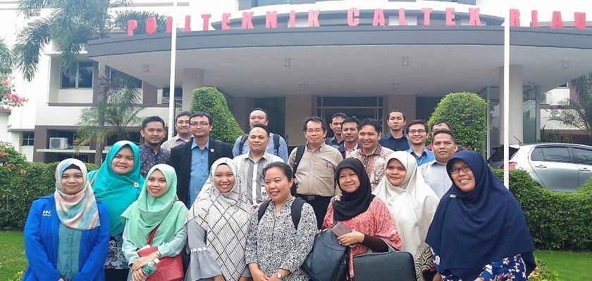Cover PCR kedatangan Peserta Workshop Audit Mutu Internal Kopertis Wil X