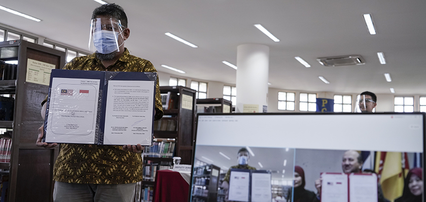 Cover Perpustakaan PCR Jalin Kerja Sama dengan Perpustakaan PSA Malaysia