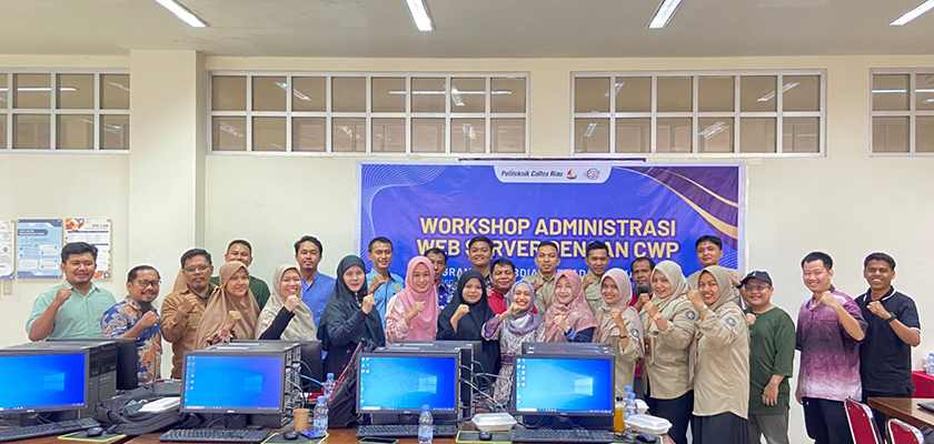 Cover Tim OSCN PCR Gelar Workshop Administrasi Web Server untuk Guru MGMP TIK Lancang Kuning